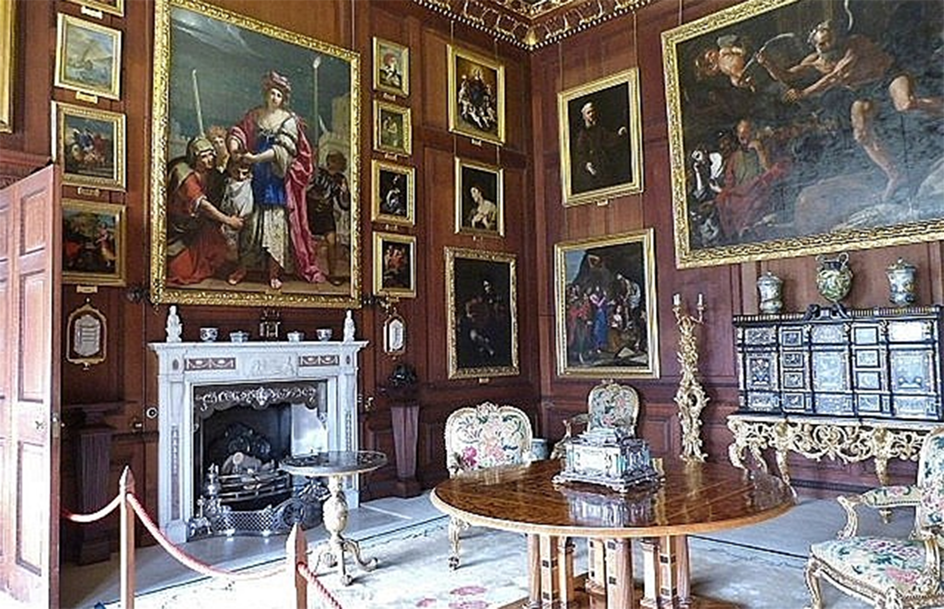 <p>As with most country houses, the First and Second World Wars brought a host of difficulties for Burghley House, which served as a hospital for wounded soldiers during both conflicts.</p>  <p>However, it was one of the first major houses to reopen in 1946, bolstered by <a href="https://www.countrylife.co.uk/architecture/burghley-house-the-500-year-story-of-one-of-the-very-greatest-houses-in-britain-216504">a strongly worded letter</a> from the 5<sup>th</sup> Marchioness demanding tax relief and increased support for maintenance to prevent the dispersal of the home’s historic collections.</p>