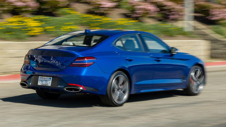 2024 Genesis G70 2.5T RWD First Test Review: Palate-Cleansing Luxury Sedan