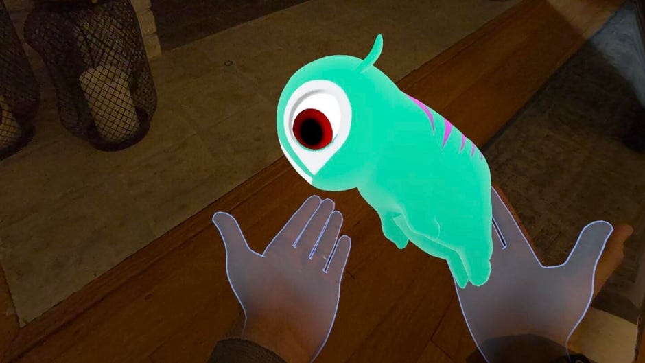 pokemon go maker niantic has its first mixed-reality pet for the quest