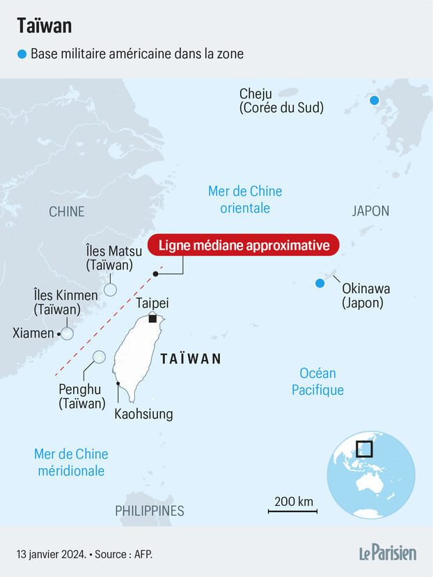 douze bateaux chinois détectés autour d’une île dépendant de taïwan