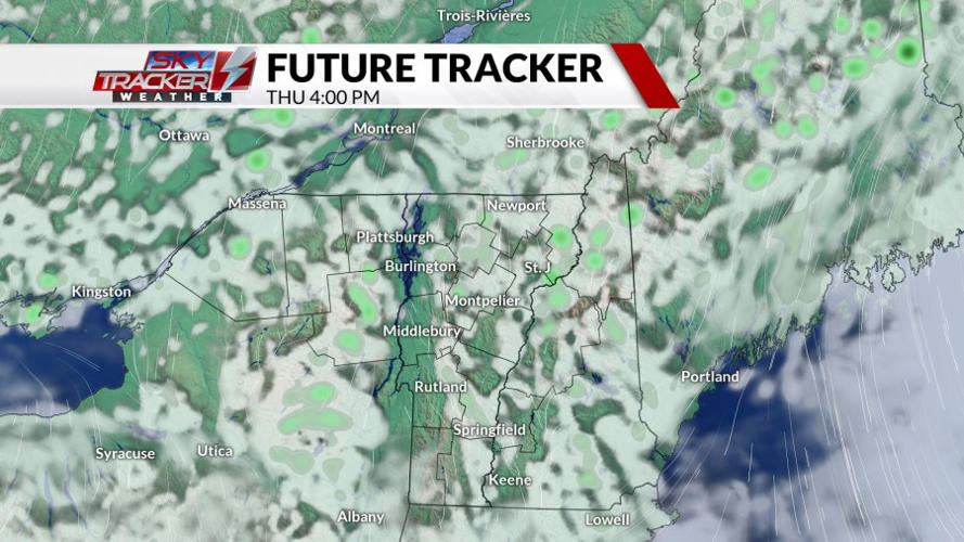 Chance of spot showers to linger through the weekend