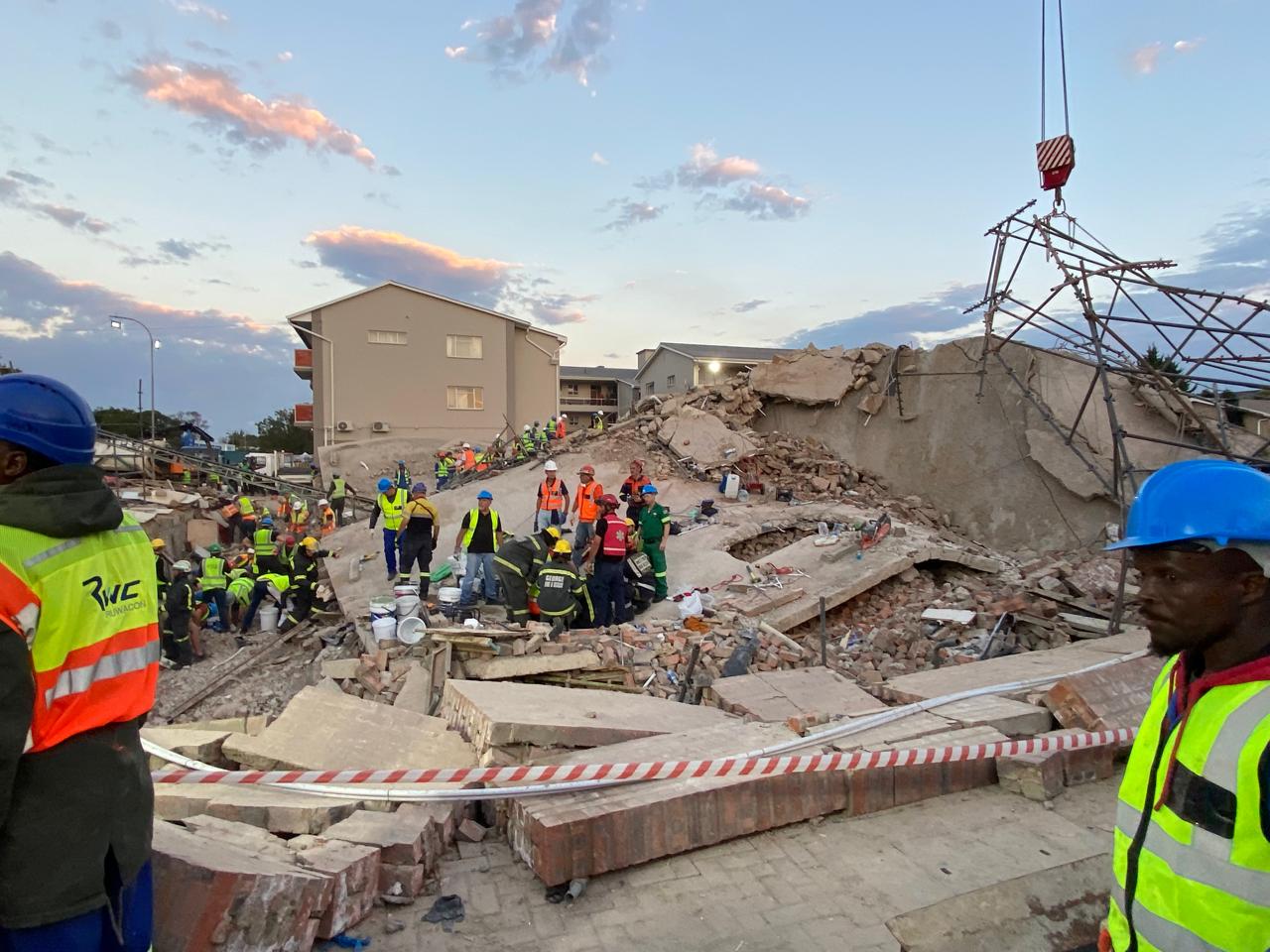 nxesi: no place for politics with building collapse