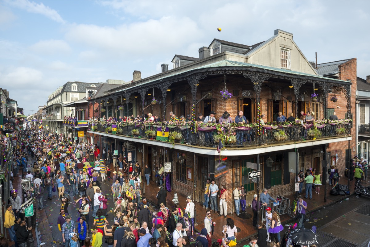 <p>Lined with bars, music clubs, and souvenir shops, Bourbon Street in <a rel="noopener noreferrer external nofollow" href="https://bestlifeonline.com/cities-best-architecture-america/">New Orleans</a> is a beloved destination for partiers. Its reputation is certainly wild, overrun with groups of birthday celebrators, spring breakers, and others looking to let loose. It's also a loud street, with drumlines, rock bands, and performers entertaining folks as they stumble from bar to bar carrying open containers (that's legal in New Orleans). We'll spare you the gory details of how messy this area can get as a result.</p><p>It's easy to write off Bourbon Street, but locals like <strong>Richard Campanella,</strong> associate dean for research with the Tulane School of Architecture and author of <em>Cityscapes of New Orleans,</em> understand that it is one of the <a rel="noopener noreferrer external nofollow" href="https://placesjournal.org/article/hating-bourbon-street/?cn-reloaded=1#0">best parts of New Orleans</a>.</p><p>In his essay, "Hating Bourbon Street," he writes, "There's something refreshing about a place that flips off coolness and measures success the old-fashioned way: by the millions. What you see when you peer past the neon is exactly what you get."<p><strong>RELATED:For more up-to-date information, sign up for our    daily newsletter.</strong></p><em>This story has been updated to include additional entries, fact-checking, and copy-editing.</em></p><p>Read the original article on <a rel="noopener noreferrer external nofollow" href="https://bestlifeonline.com/best-us-tourist-traps/"><em>Best Life</em></a>.</p>