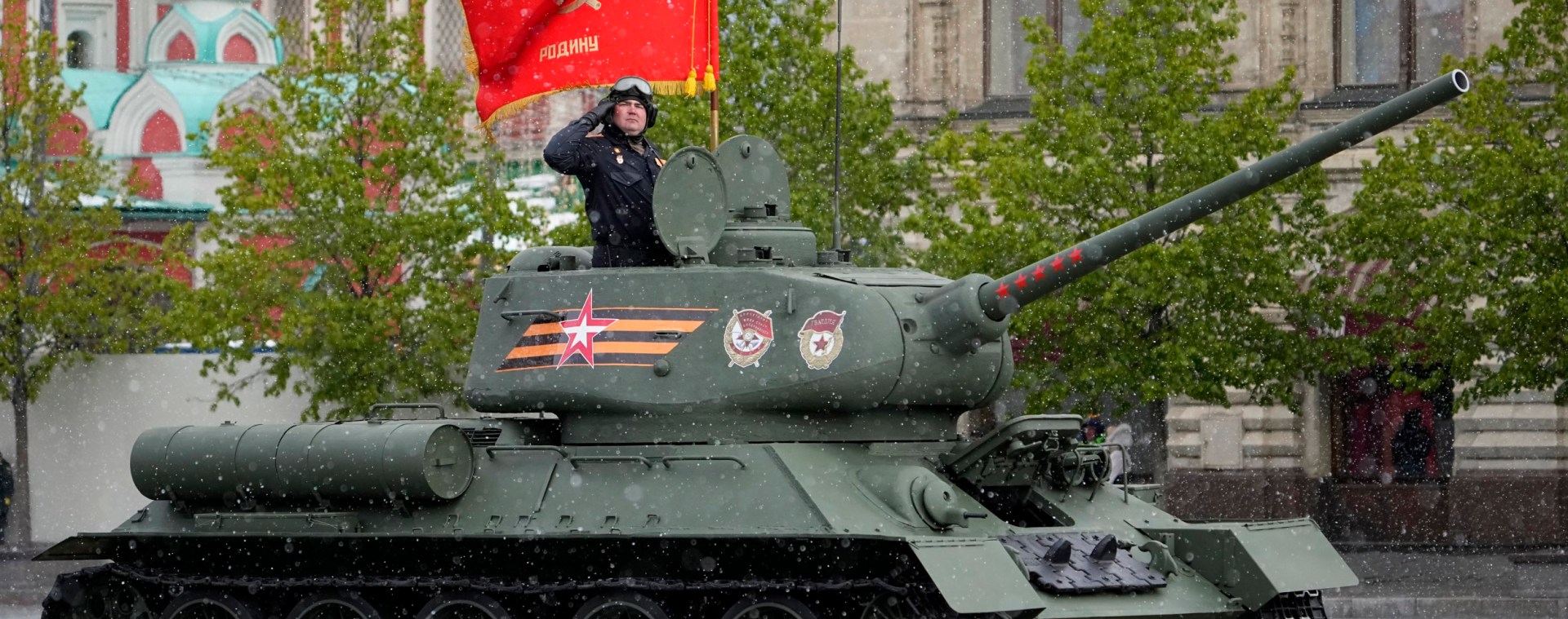 hackers ruin putin's victory day parade with humiliating comparison on live tv