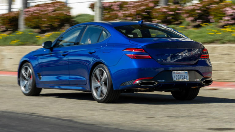 2024 Genesis G70 2.5T RWD First Test Review: Palate-Cleansing Luxury Sedan