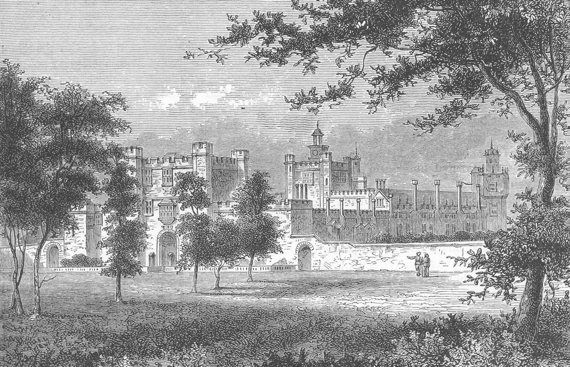 <p>For an example of Cecil's eagerness to impress Queen Elizabeth I, we must quickly divert from Burghley and visit his other home of Theobalds (pronounced Tibalds and pictured here in around 1836). Cecil acquired the manor in 1564 and had a house built, which soon received a visit from Elizabeth. She was impressed by the house and its surroundings but during a stay, <a href="http://www.stamfordsightsandsecretstours.com/virtual-tour-william-cecil/tag/the+strand">according to reports</a>, complained that her bedroom was too small.</p>  <p>Of course, this led Cecil to embark on a huge programme of building work. "Upon fault found with the small measure of her chamber (which was in good measure for me), I was forced to enlarge a room for a larger chamber," he wrote in his diaries. </p>