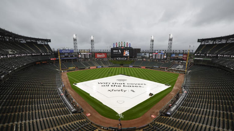 Guardians-White Sox start time: Rain delay updates from Guaranteed Rate ...