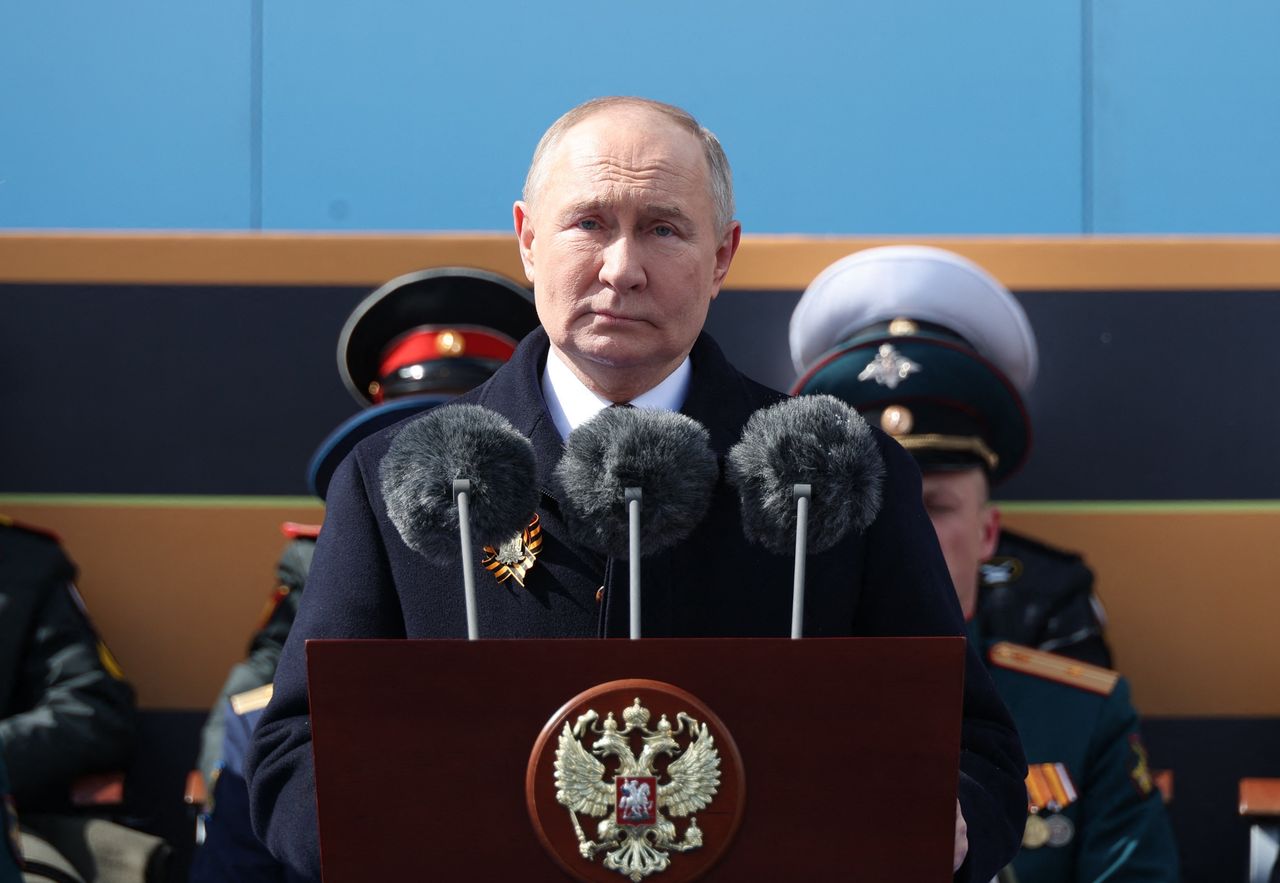 russia’s wwii victory parade is now a podium for putin to lambaste the west
