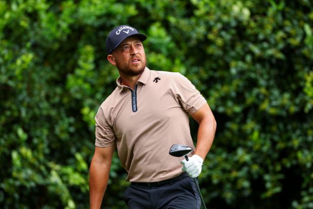lucky and good: xander schauffele uses friendly ruling to vault to wells fargo lead