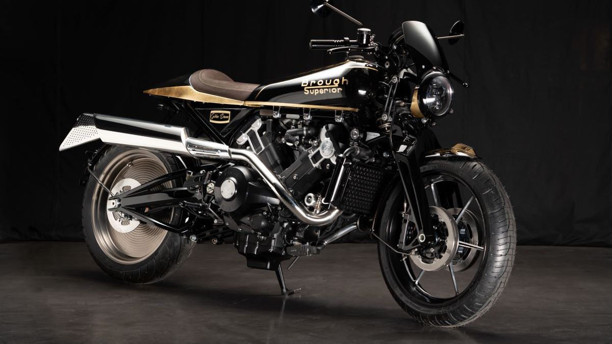rolls-royce of motorcycles: brough superior enters america in style