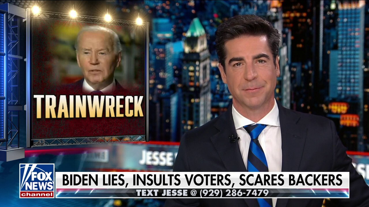 JESSE WATTERS: Biden Is An Angry Recluse Obsessed With His Legacy