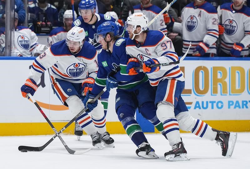 how do you stop a player like mcdavid? by committee, canucks say