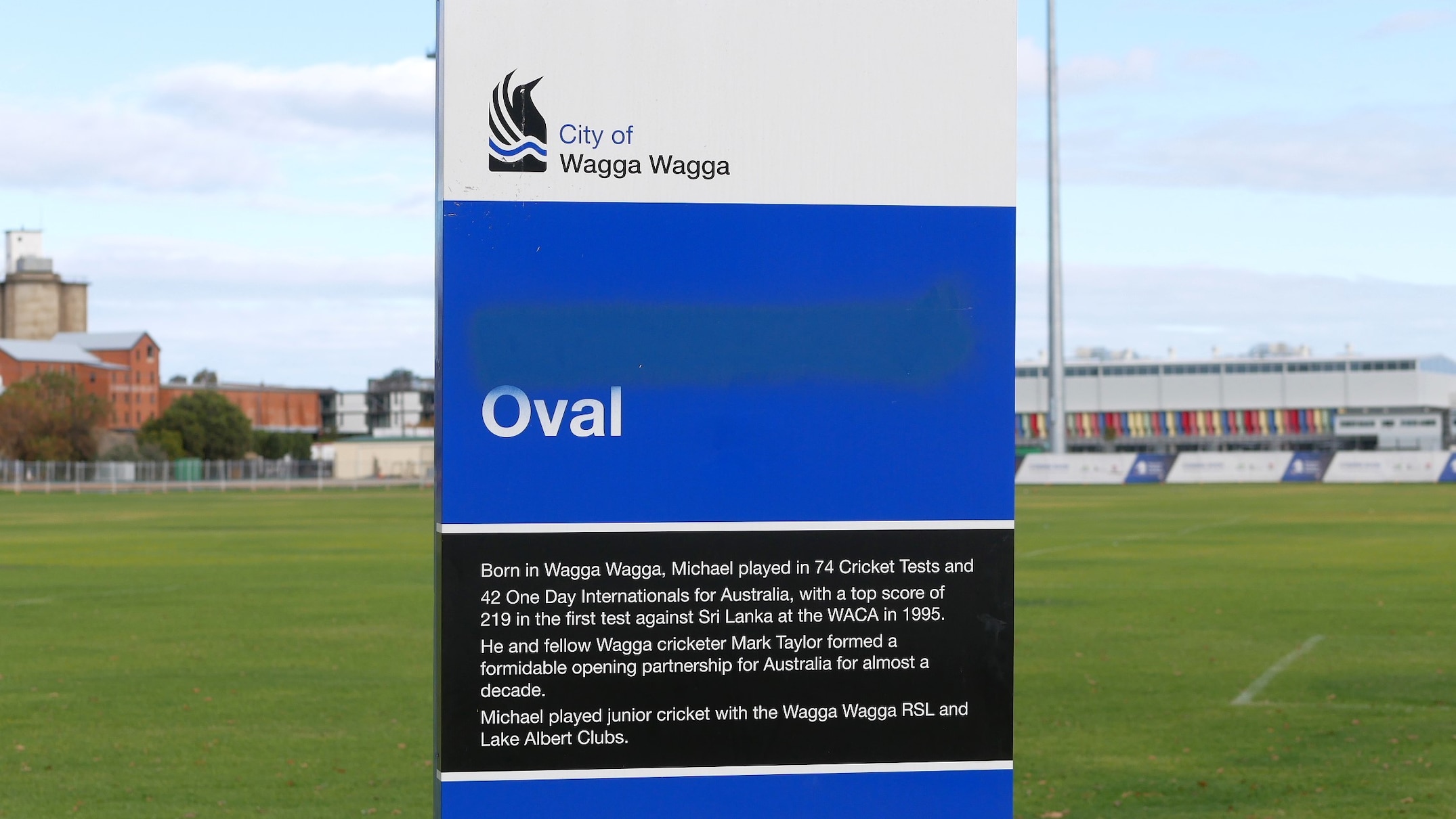 calls for wagga wagga's michael slater oval to be renamed after domestic violence allegations
