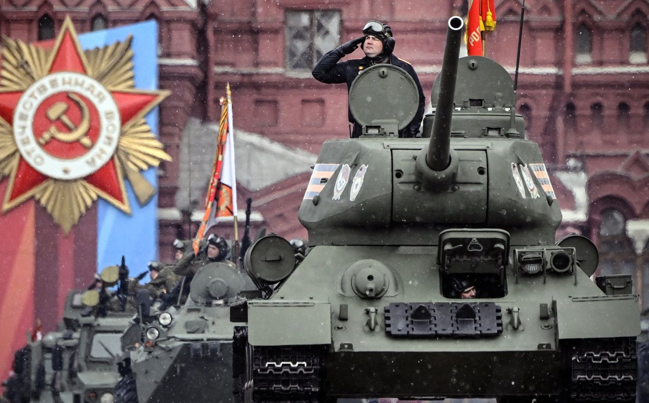 russia’s wwii victory parade is now a podium for putin to lambaste the west