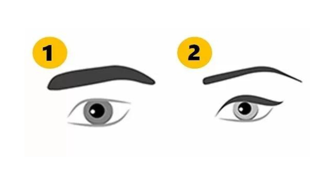 personality test: this is what the shape of your eyebrows reveals about your personality