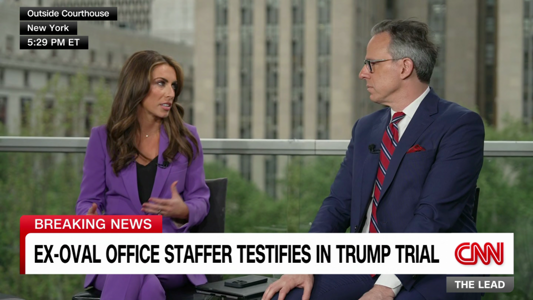 Fmr. Trump comms. director weighs in on tearful testimony<br><br>