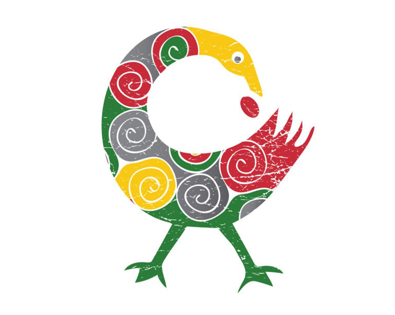One of the inspirational symbols for the Melrose Plaza logo is the Sankofa bird .