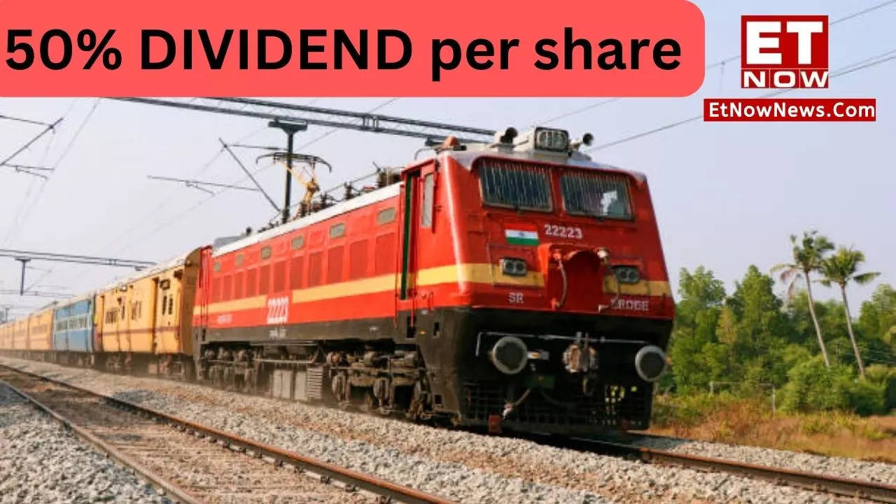 ex-date, record date today: 50% dividend per share payment by railway stock