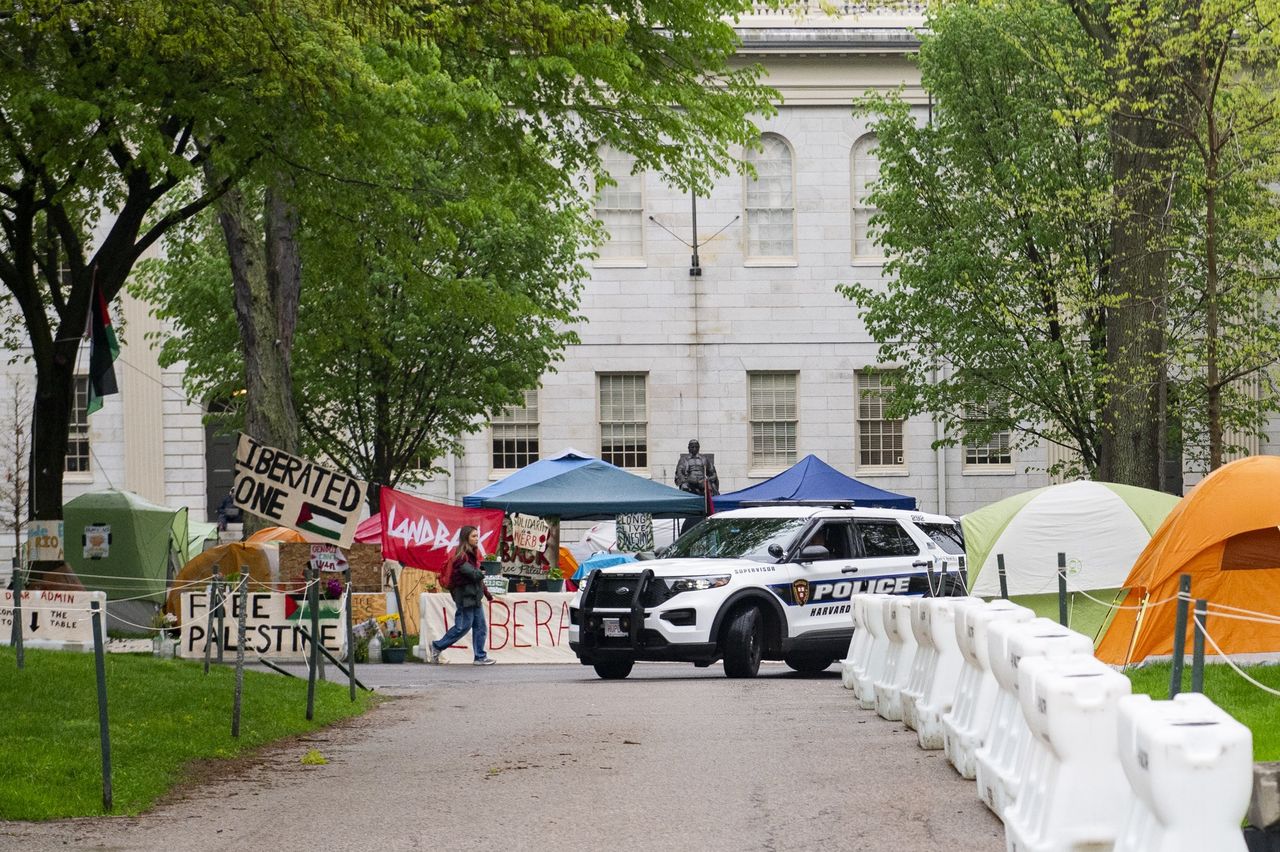 police move in on pro-palestinian encampments at penn, mit
