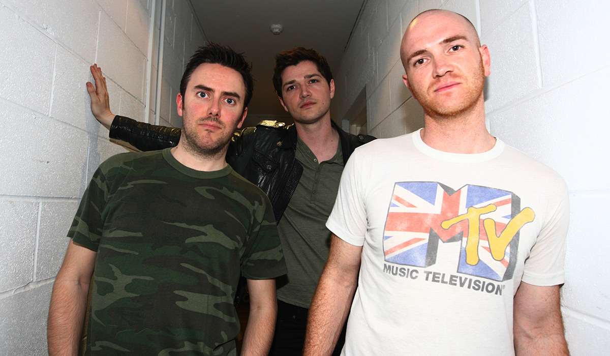the script announce two new band members- one year after mark sheehan's death