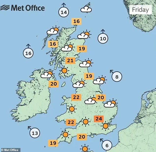 uk weather: today is set to be hottest day of the year so far