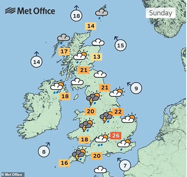 uk weather: today is set to be hottest day of the year so far