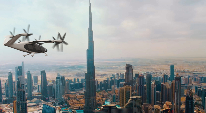 flying taxis to take off in dubai as soon as next year