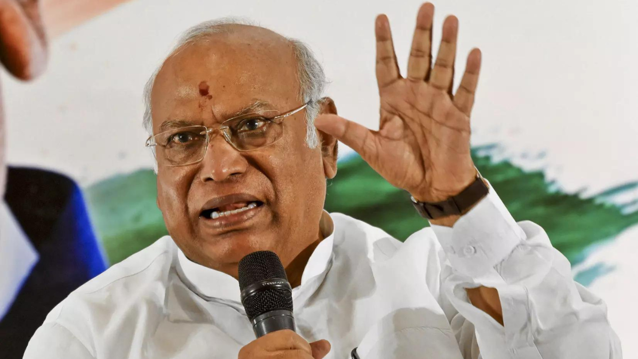 'what is pm doing if...': kharge hits back at modi for his 'tempo loads of black money' jibe