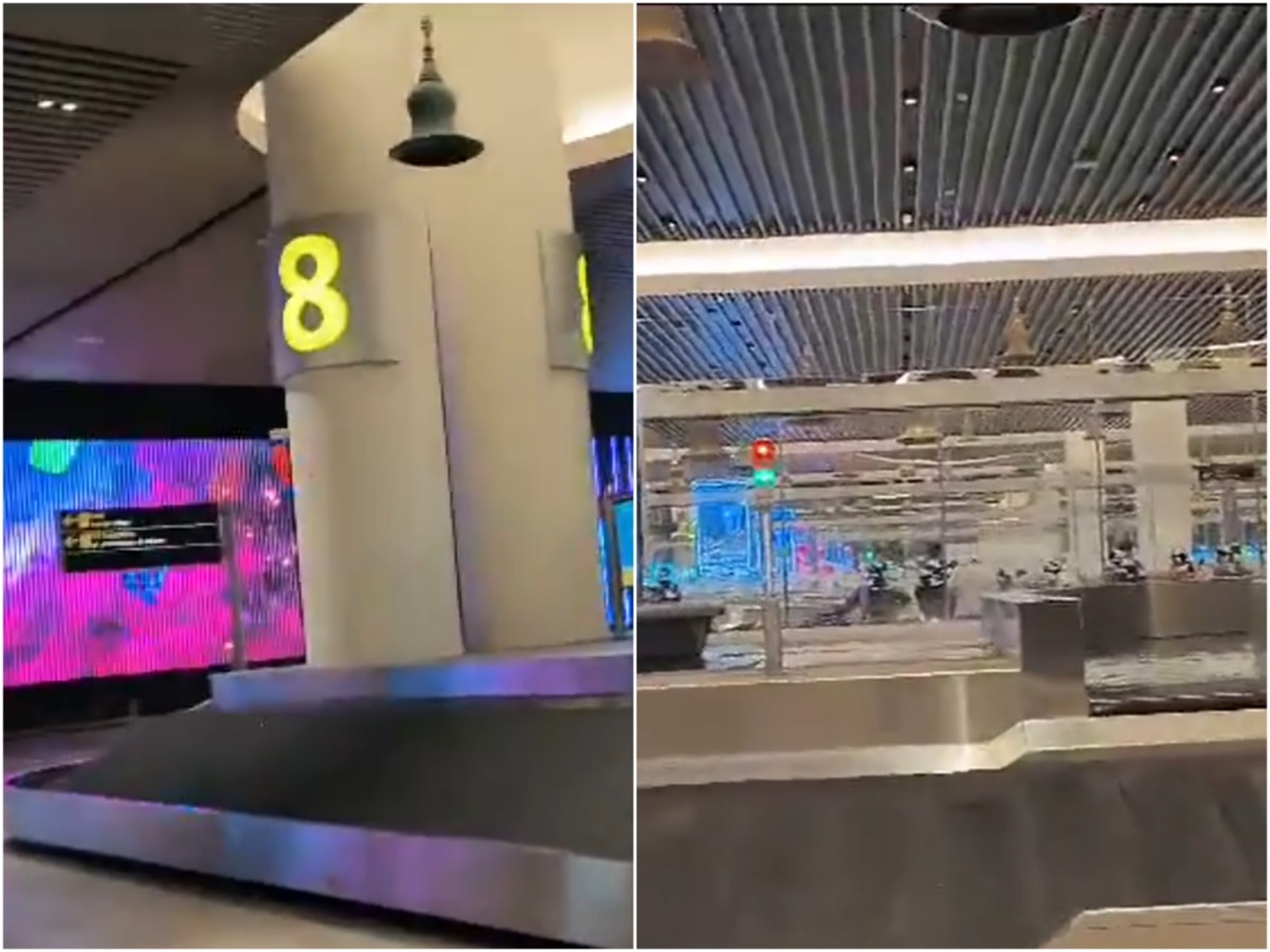 WATCH: Water Leakage At Bengaluru Airport's Terminal 2 Due To Heavy ...