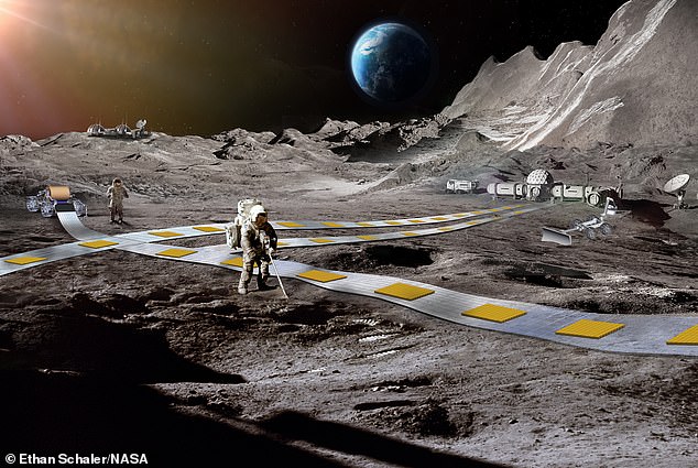 nasa wants to build a train on the moon