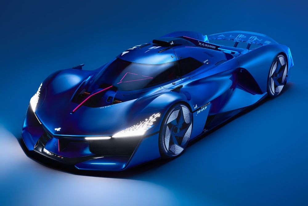 alpine reveals alpenglow hy4 hydrogen combustion prototype at spa