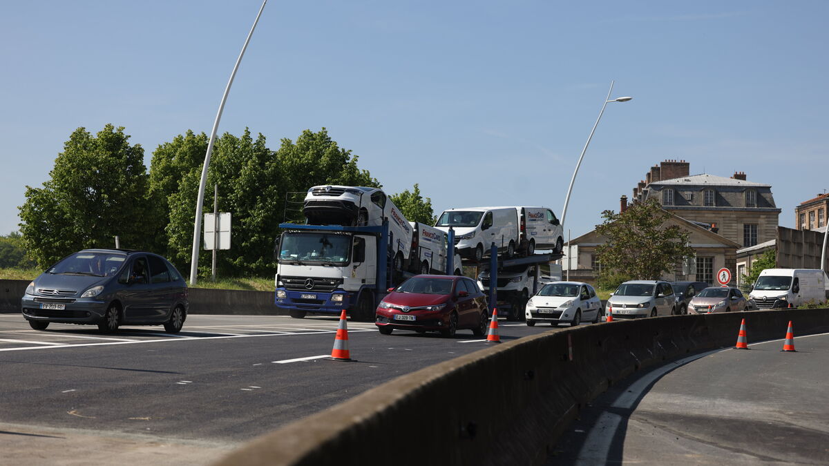 a13 : l’autoroute a rouvert partiellement pour les véhicules légers dans le sens province-paris