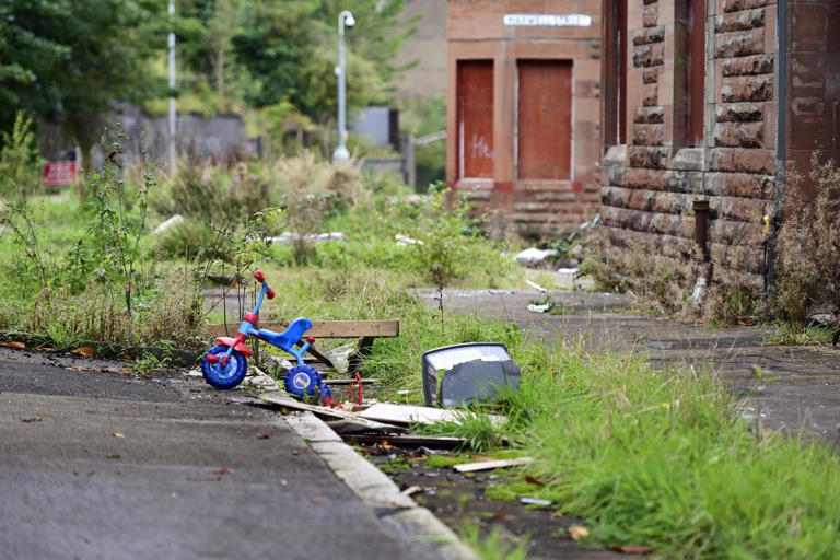 Abandoned Scotland: Clune Park, the semi-derelict estate dubbed ...