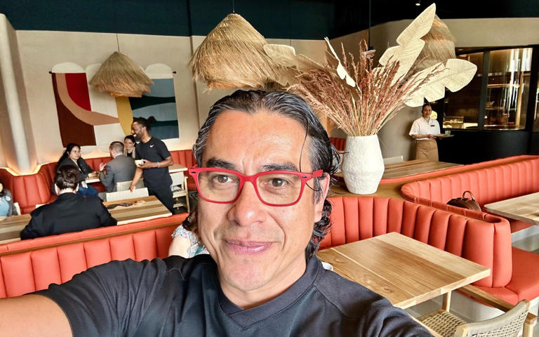 Chef Carlos Gaytán, hose HA’ in Quintana Roo received one star from Michelin Guide, at his new Paseo restaurant at Downtown Disney.