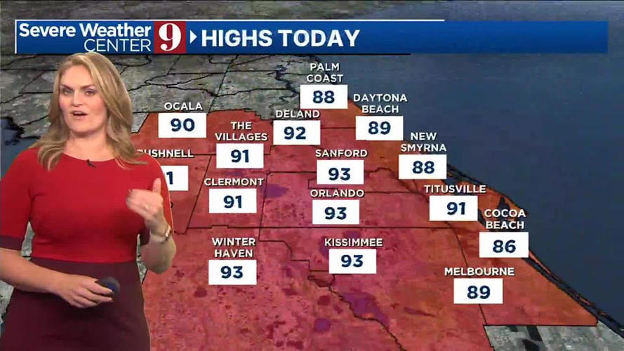 Afternoon forecast: Friday, May 17
