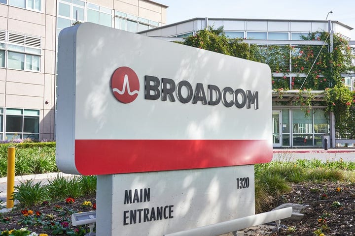 What's Going On With Broadcom Shares Friday?