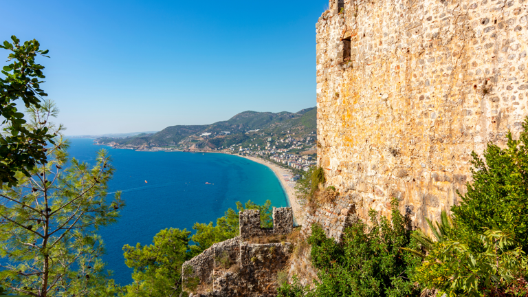 View From Alanya Castle