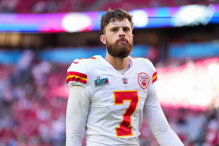 Harrison Butker's jersey is currently one of the highest selling in the NFL