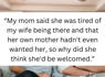 Husband stands up for wife after his mom disrespects her while grieving his sister on Mother