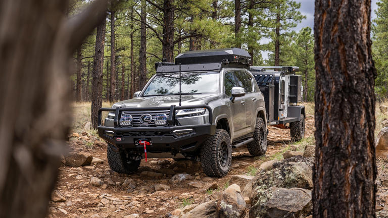 Is This Custom Overlander for Charity the Ultimate Off-Road Lexus LX600 Build?
