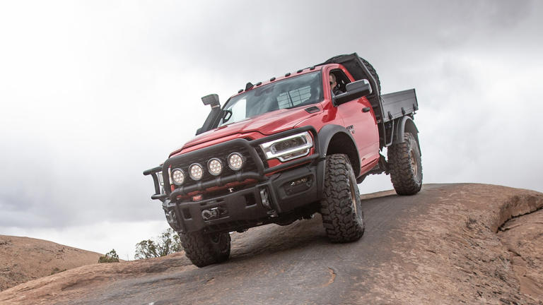 Driven! AEV Prospector XL Tray Bed Is Half Tractor, Half Overland Truck