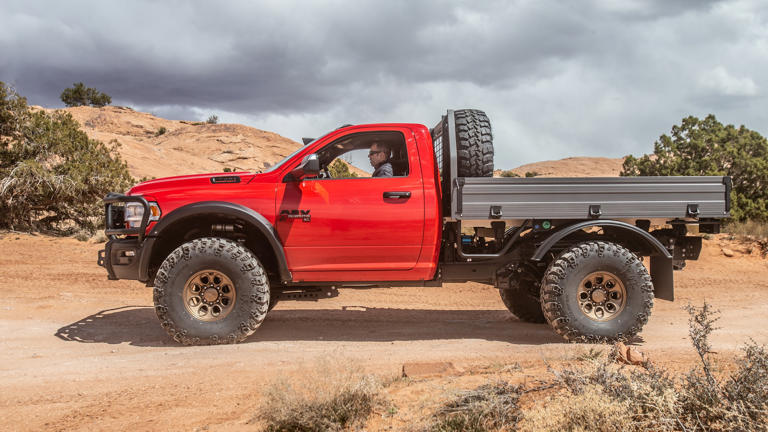 Driven! AEV Prospector XL Tray Bed Is Half Tractor, Half Overland Truck