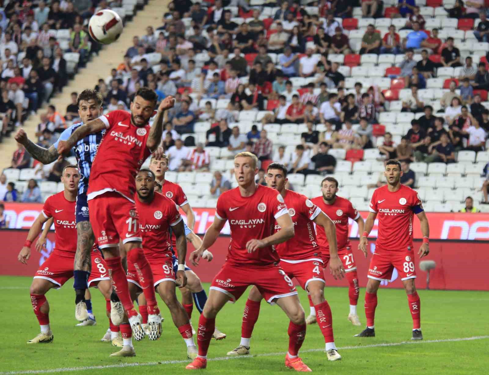 Trendyol Süper Lig: Antalyaspor: 2 - Adana Demirspor: 1 (Maç Sonucu)