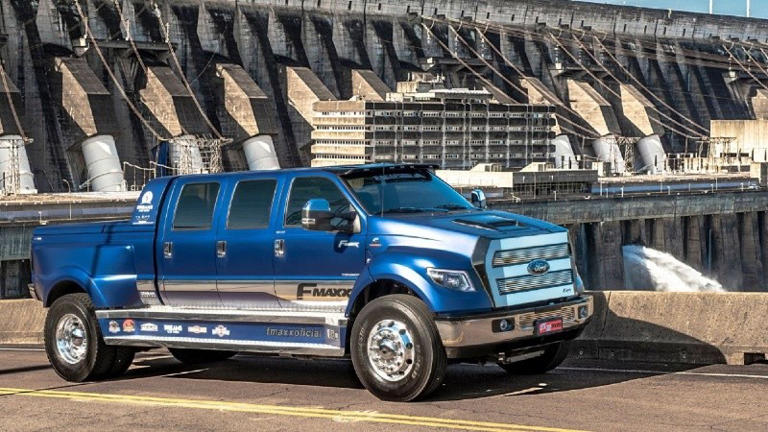 Only 30 in the World: Unveiling the Ford F-Maxx, the World's Largest Pickup