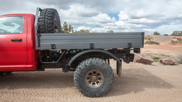 Driven! AEV Prospector XL Tray Bed Is Half Tractor, Half Overland Truck