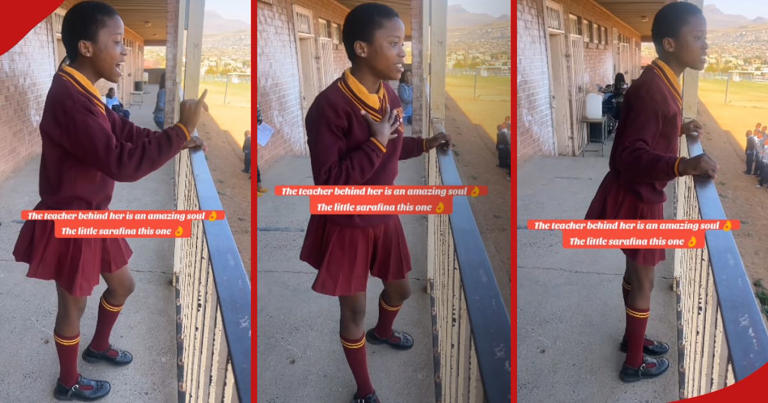 Young Schoolgirl Wows Netizens with English Fluency as She Recites Speech in School