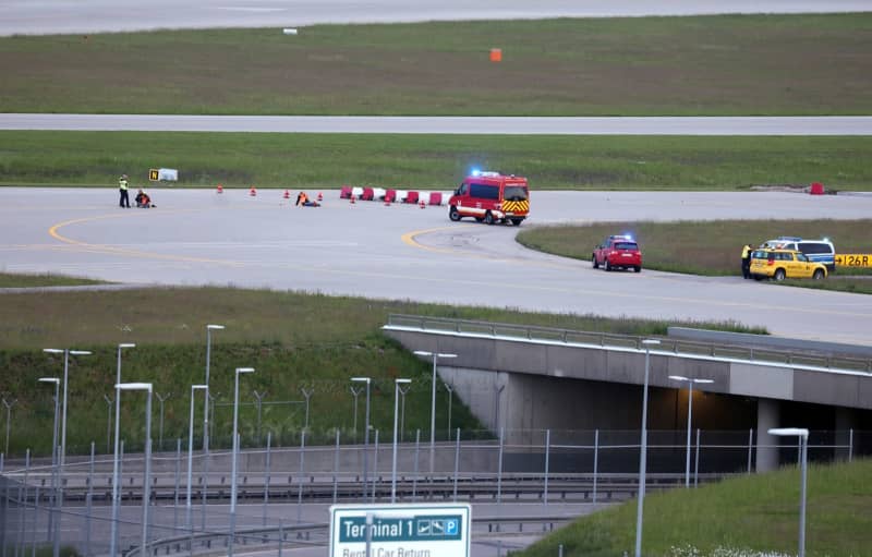 Climate Activists In Germany Temporarily Block Munich Airport