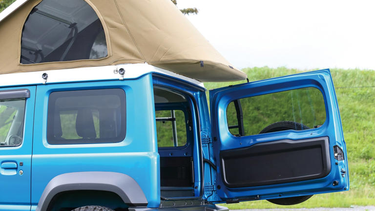 If You Could Buy a Suzuki Jimny, This Roof-Top Tent Would Basically Be ...