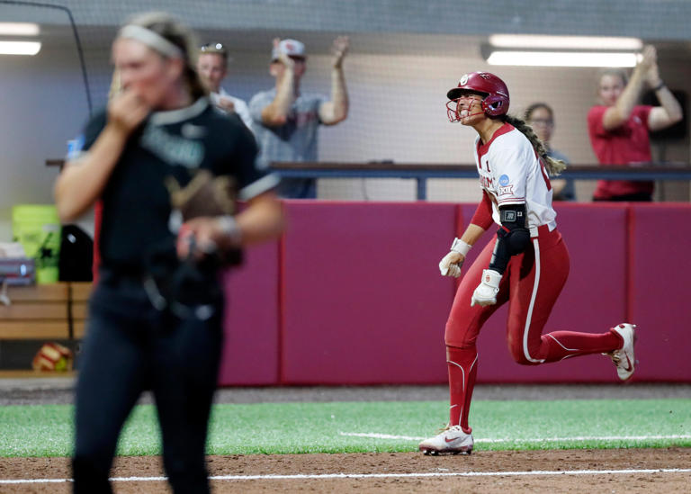 OU softball crushes Cleveland State in NCAA opener as Kasidi Pickering ...