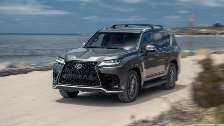 2022 Lexus LX600 F Sport First Test: More Engine, Not Enough Everything ...